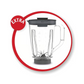 Moulinex Blender, BlendForce 2, 1.25 L Blender Mixer,