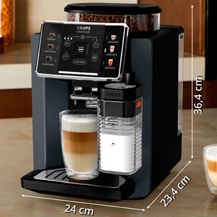 Krups Sensation Milk EA912B10 Super-Automatic Coffee Machine | Espresso Machines Krups Sensation Milk EA912B10 Super-Automatic Coffee Machine | Espresso Machines