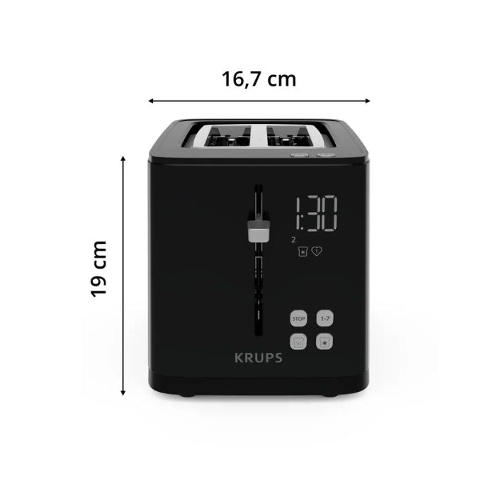 KRUPS KH641810 Toaster | Two-Slice Grid