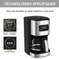 Krups Excellence KM480D10 Stainless Steel Coffee Maker 1.25 Litres