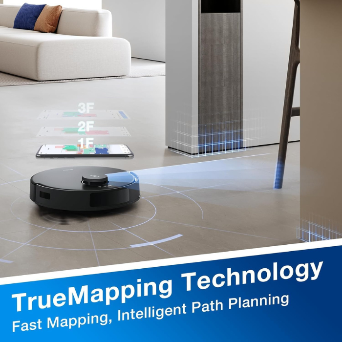 ECOVACS Deebot N20 Pro Robot Vacuum Cleaner with Mop 8000 Pa