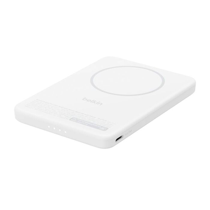 Belkin BoostCharge Slim Magnetic Power Bank 20W 5K with Qi2 BPD011HQWH | Power Bank Belkin BoostCharge Slim Magnetic Power Bank 20W 5K with Qi2 BPD011HQWH | Power Bank