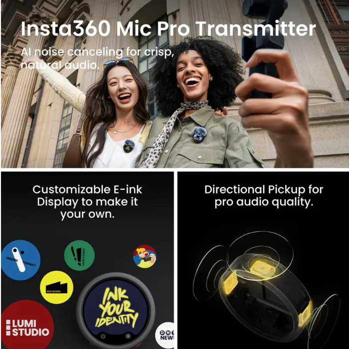 Insta360 Luna Ultra Creator Bundle | 8K Gimbal Camera | INST-CINSABTA-LUNA03