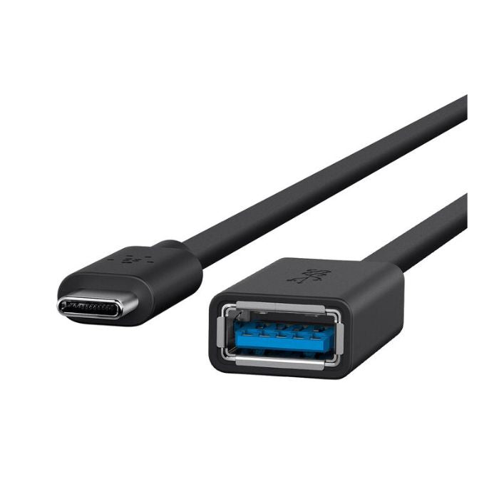 Belkin 3.0 USB-C to USB-A Adapter (USB-C Adapter) F2CU036btBLK | USB Adapters Belkin 3.0 USB-C to USB-A Adapter (USB-C Adapter) F2CU036btBLK | USB Adapters