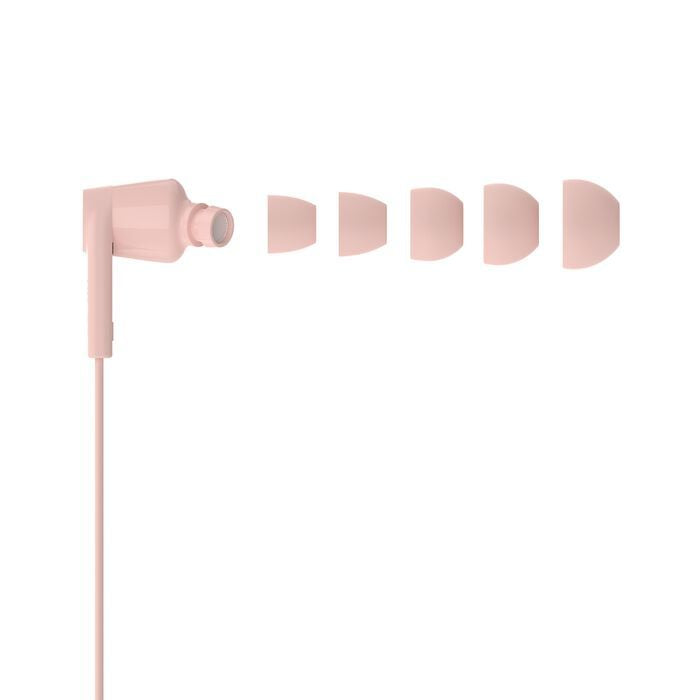 Belkin USB-C Wired Earbuds with Adjustable Volume Limiter | In-Ear Headphones Belkin USB-C Wired Earbuds with Adjustable Volume Limiter | In-Ear Headphones