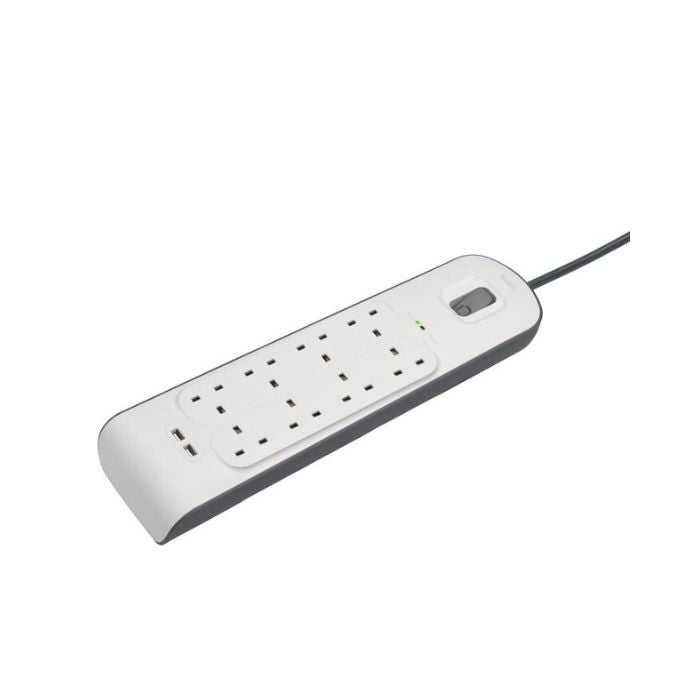 Belkin 2.4 Amp USB Charging 8-outlet Surge Protection Strip 2M BSV804af2M