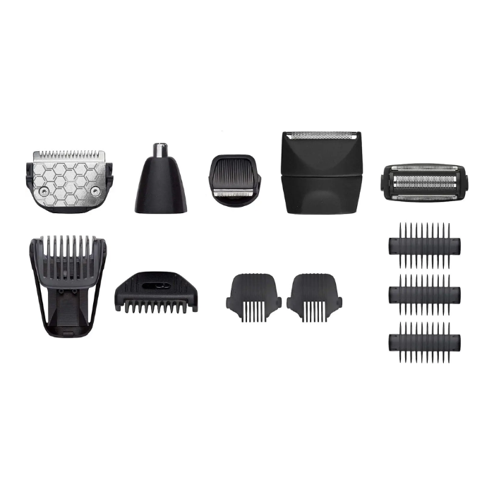Babyliss 12 in 1 Trimmer, Face and Body Kit, Waterproof MT890SDE