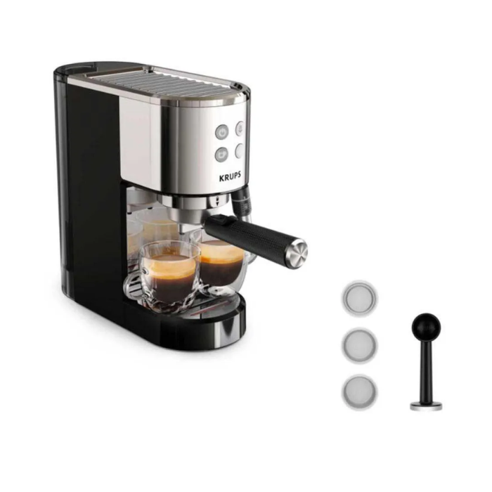 Krups Virtuoso+ XP444C10 Espresso Coffee Maker 15 Bars