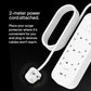 Belkin 6-Outlet Surge Protector Power Strip, Wall-Mountable with 6 AC Outlets, 2M