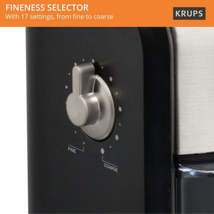 KRUPS GVX231 Expert Burr Grinder / Black | Coffee Grinders KRUPS GVX231 Expert Burr Grinder / Black | Coffee Grinders