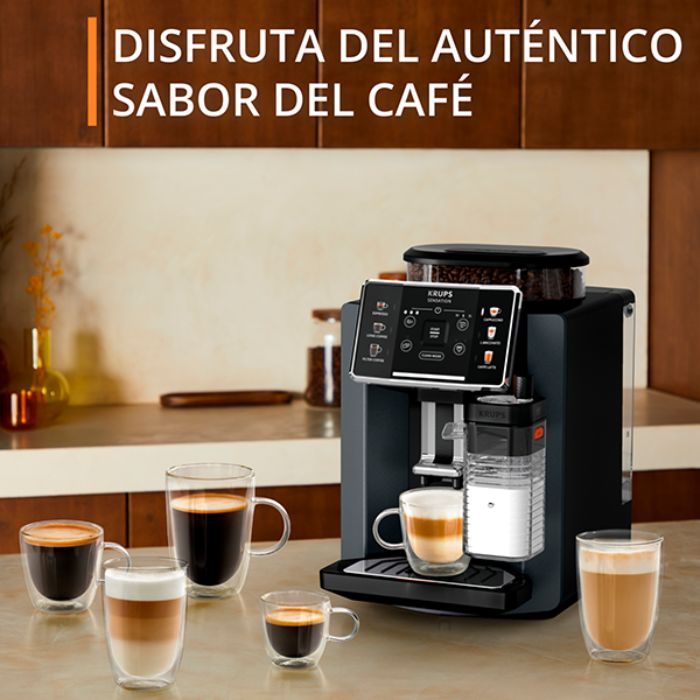 Krups Sensation Milk EA912B10 Super-Automatic Coffee Machine | Espresso Machines Krups Sensation Milk EA912B10 Super-Automatic Coffee Machine | Espresso Machines