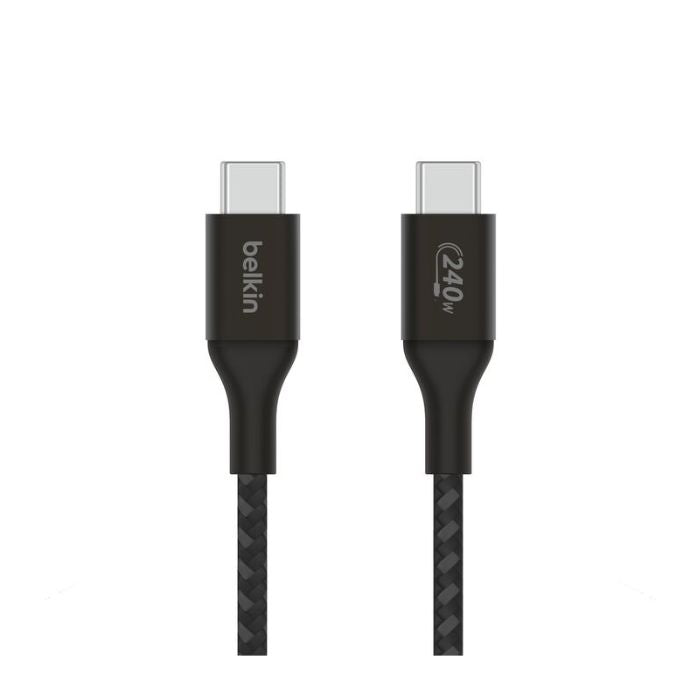 Belkin USB-C to USB-C Cable 240W 2M CAB015bt2MBK | USB Cable Belkin USB-C to USB-C Cable 240W 2M CAB015bt2MBK | USB Cable