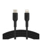 Belkin Braided USB-C to Lightning Cable 2M CAA004bt2MBK