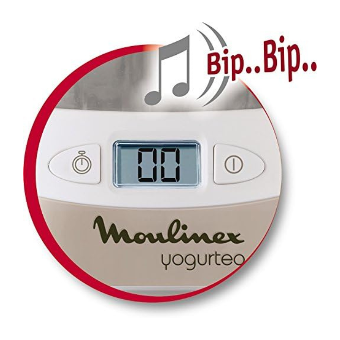 Moulinex Yogurteo YG231E32 Yogurt Maker - 7 glass jars