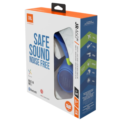 JBL JR 460NC Headphone | Blue | Headphone JBL JR 460NC Headphone | Blue | Headphone