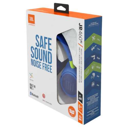 JBL JR 460NC Headphone | Blue