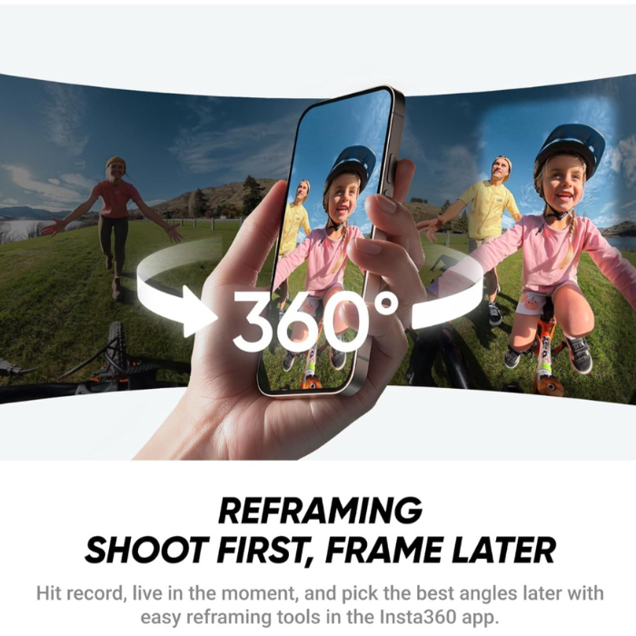 Insta360 X4 Air Standard Bundle | Lightest 8K 360 Action Camera - INST-CINSAAFA-SE01 | Camera 360 Insta360 X4 Air Standard Bundle | Lightest 8K 360 Action Camera - INST-CINSAAFA-SE01 | Camera 360