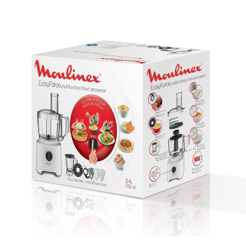 Moulinex Multi-functional food processor, 700 W, 25 functions | Food Processer Moulinex Multi-functional food processor, 700 W, 25 functions | Food Processer