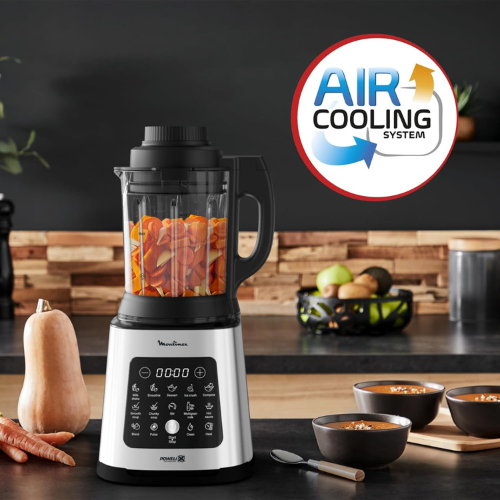 MOULINEX BLENDER 10 AUTOMATIC PROGRAMS 2.0L 1400W LM835D27
