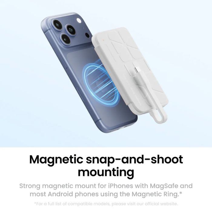 Insta360 Snap Magnetic Selfie Screen with Light | INST-CINSFAVE-01 | Selfie Screen Insta360 Snap Magnetic Selfie Screen with Light | INST-CINSFAVE-01 | Selfie Screen