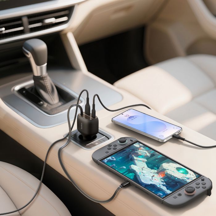 Belkin Retractable Car Charger 75W CCC001hqBK | Chargers Belkin Retractable Car Charger 75W CCC001hqBK | Chargers