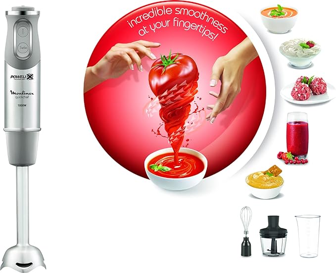 Moulinex 1000W Quickchef Lite DD656D27 Hand Blender | Moulinex Mixer Moulinex 1000W Quickchef Lite DD656D27 Hand Blender | Moulinex Mixer