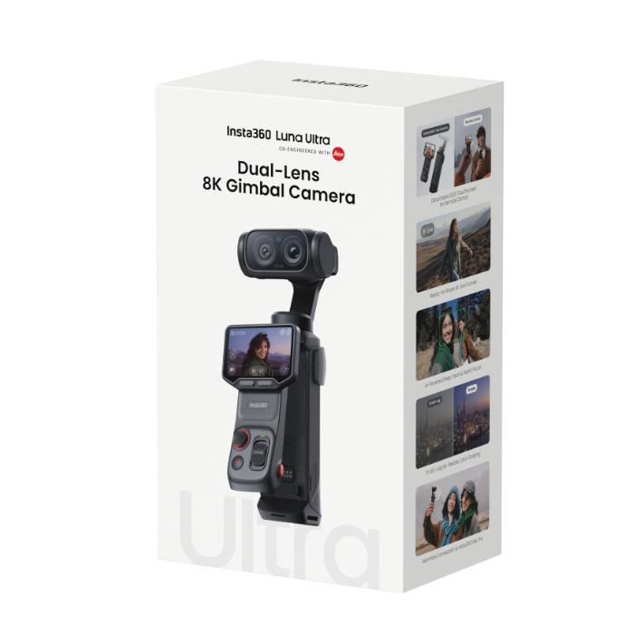 Insta360 Luna Ultra Creator Bundle | 8K Gimbal Camera | INST-CINSABTA-LUNA03