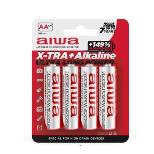 Aiwa battery | 4pcs | AB-AALR6/4 X-TRA