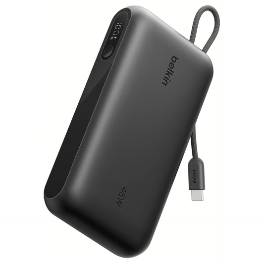 Belkin Power Bank 20K with Integrated Cable and Display