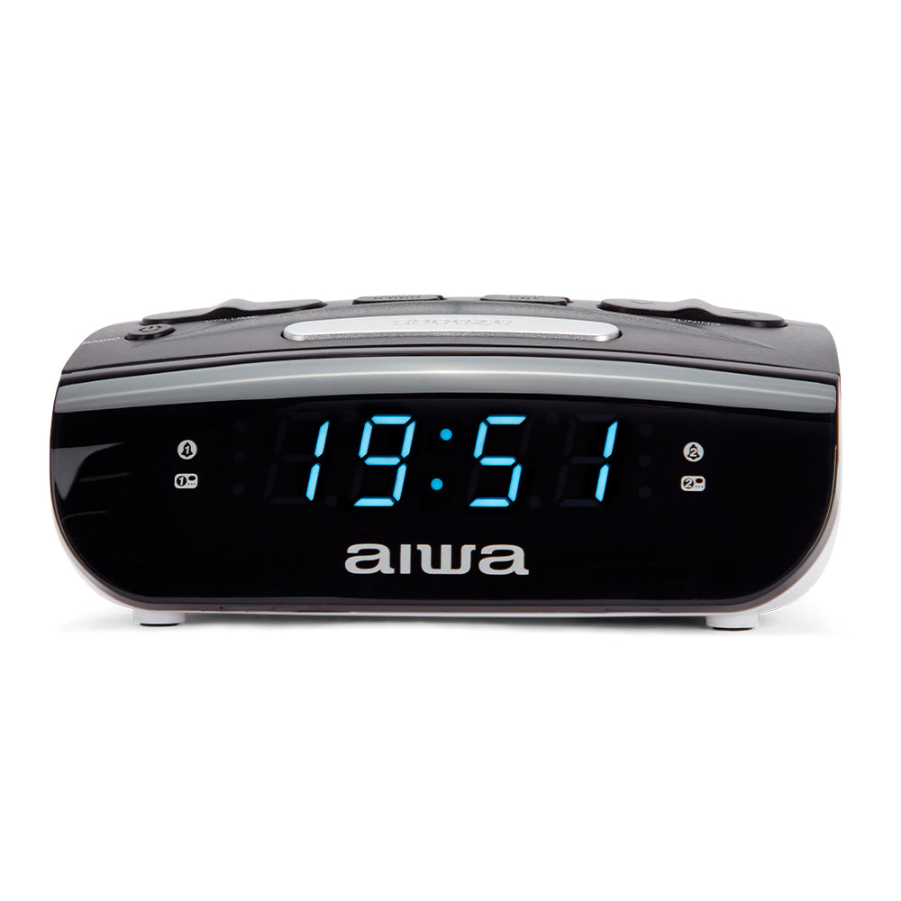 Aiwa Dual Alarm Clock with AM-FM | CR-15