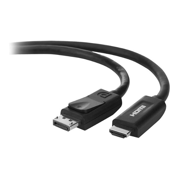 Belkin F2CD001B06-E DisplayPort-Male to HDMI-Male Cable | HDMI cable Belkin F2CD001B06-E DisplayPort-Male to HDMI-Male Cable | HDMI cable