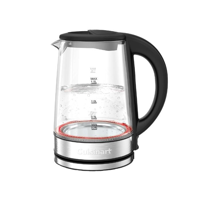 Cuisinart 1.5L Glass Kettle with 3KW Quick Boil | GK15E
