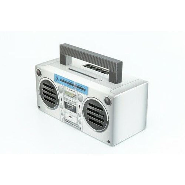 GPO BRONX BT PORTABLE SPEAKER SILVER  GPO-BRNX-810BT-SLV