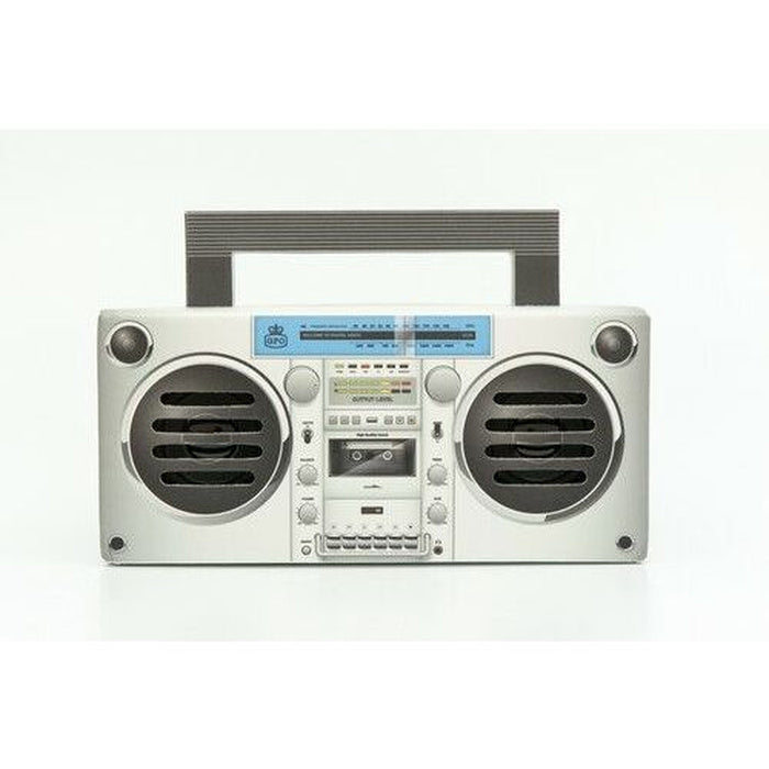 GPO BRONX BT PORTABLE SPEAKER SILVER  GPO-BRNX-810BT-SLV