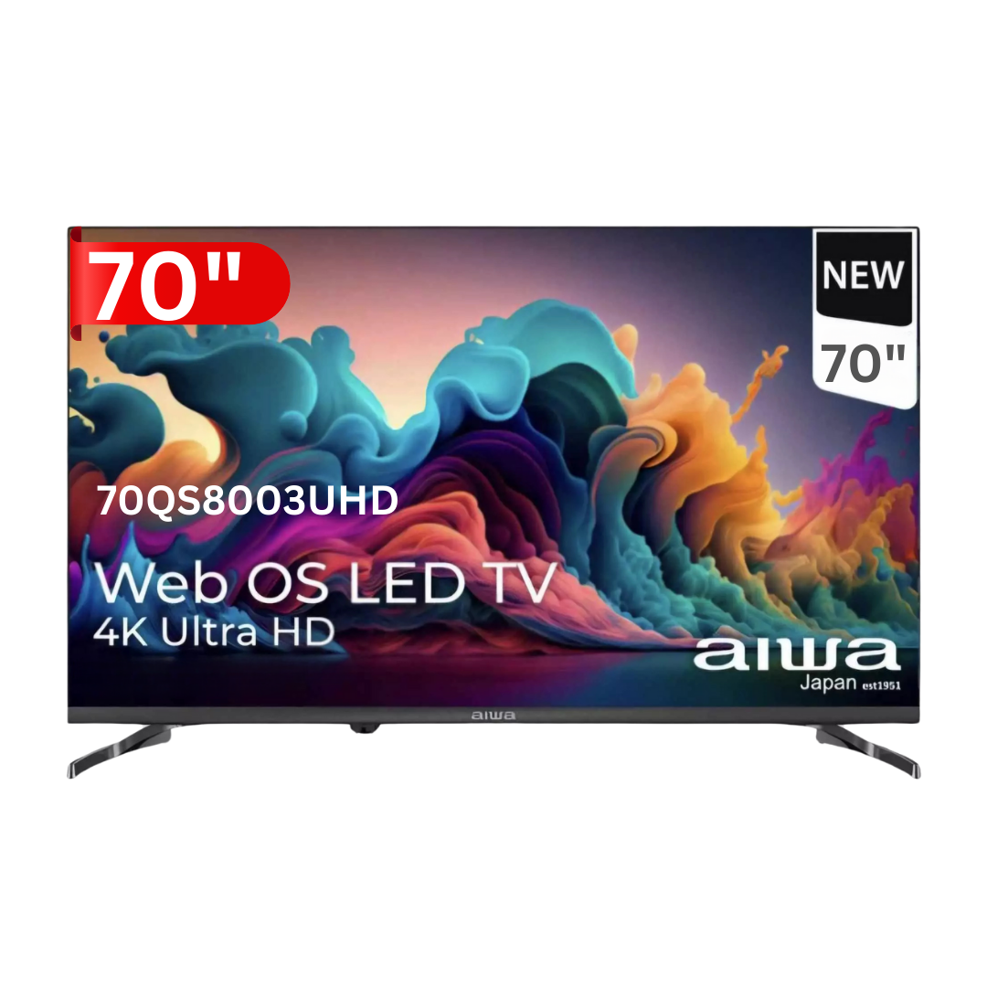 Aiwa 70" QLED 4K Ultra HD Smart Screen | 70QS8003UHD