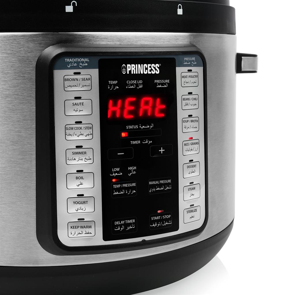 Princess 01.271967.28.001 Pressure Cooker 10L | Food Processer Princess 01.271967.28.001 Pressure Cooker 10L | Food Processer