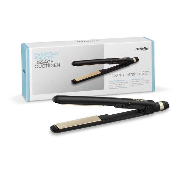 BaByliss Ceramic 230 Hair Straightener ST089SDE | Babyliss Straightener BaByliss Ceramic 230 Hair Straightener ST089SDE | Babyliss Straightener